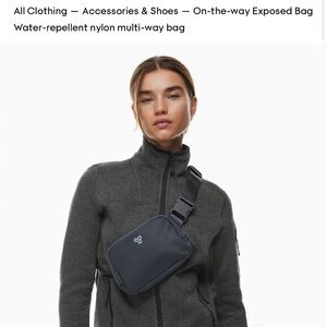 Aritzia Black Shoulder Bag